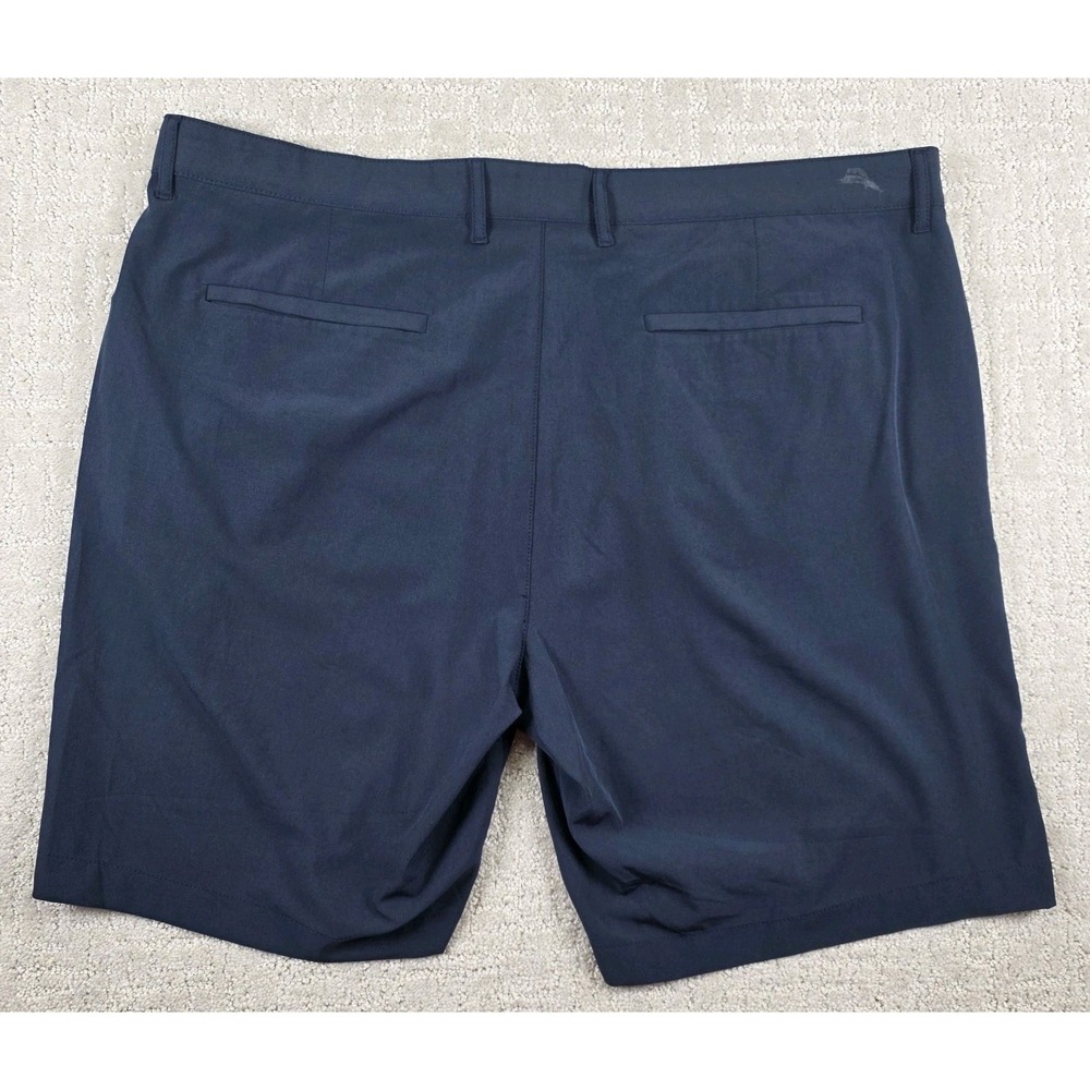 Tommy Bahama Boracay Performance Golf Shorts Mens‎ 42 Navy Blue Stretch Preppy - Picture 4 of 8